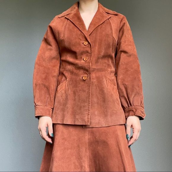 Neiman Marcus Brown Leather Jacket - Picture 5 of 13